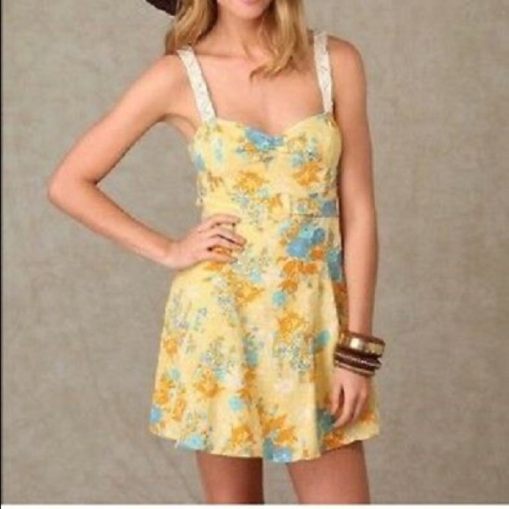 Free People Fit & Flare Minidress